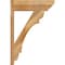 Ekena Millwork Olympic Slat Rough Sawn Outlooker, Western Red Cedar, 8"W x 26"D x 38"H OUT08X26X38OLY06RWR - alternate 3